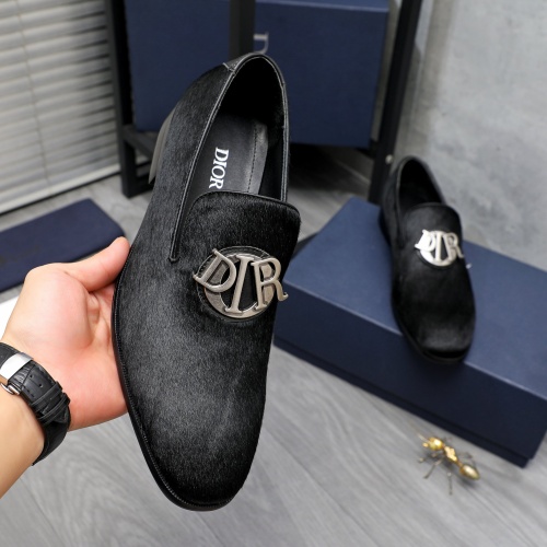 Cheap Christian Dior Leather Shoes For Men #1256925 Replica Wholesale [$96.00 USD] [ITEM#1256925] on Replica Christian Dior Leather Shoes