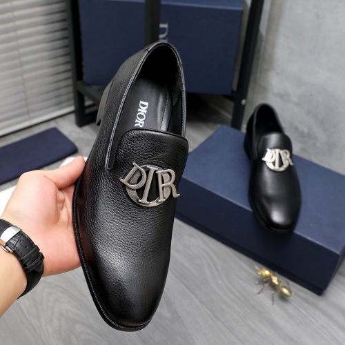 Cheap Christian Dior Leather Shoes For Men #1256926 Replica Wholesale [$92.00 USD] [ITEM#1256926] on Replica Christian Dior Leather Shoes