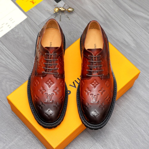 Cheap Louis Vuitton LV Oxfords Shoes For Men #1256927 Replica Wholesale [$96.00 USD] [ITEM#1256927] on Replica Louis Vuitton LV Oxfords Shoes