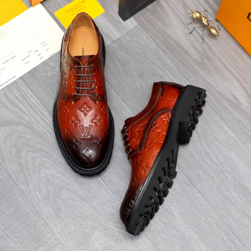 Cheap Louis Vuitton LV Oxfords Shoes For Men #1256927 Replica Wholesale [$96.00 USD] [ITEM#1256927] on Replica Louis Vuitton LV Oxfords Shoes