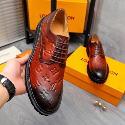 Cheap Louis Vuitton LV Oxfords Shoes For Men #1256927 Replica Wholesale [$96.00 USD] [ITEM#1256927] on Replica Louis Vuitton LV Oxfords Shoes