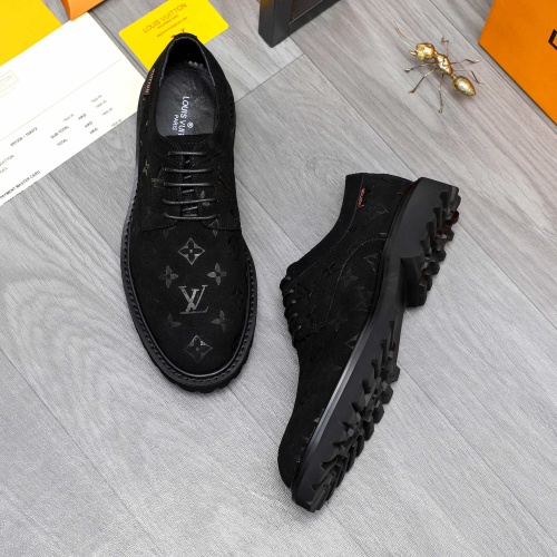 Cheap Louis Vuitton LV Oxfords Shoes For Men #1256929 Replica Wholesale [$96.00 USD] [ITEM#1256929] on Replica Louis Vuitton LV Oxfords Shoes