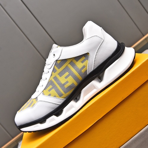 Cheap Fendi Casual Shoes For Men #1256930 Replica Wholesale [$80.00 USD] [ITEM#1256930] on Replica Fendi Casual Shoes