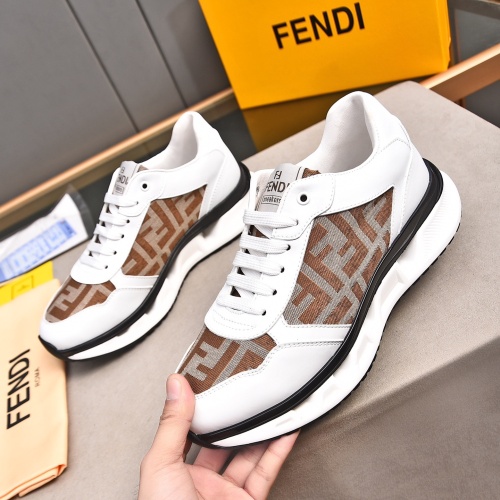 Cheap Fendi Casual Shoes For Men #1256931 Replica Wholesale [$80.00 USD] [ITEM#1256931] on Replica Fendi Casual Shoes