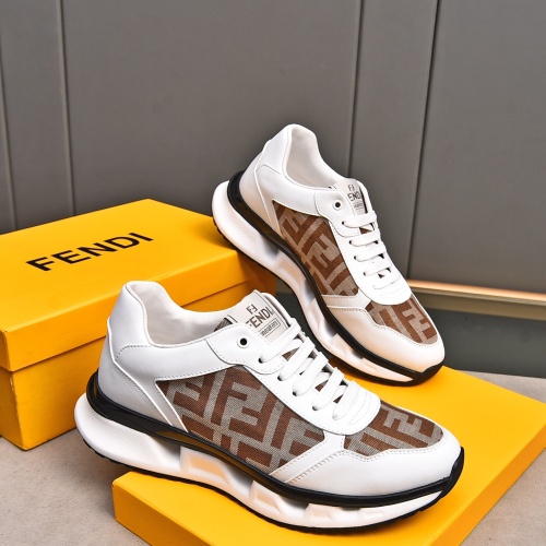 Cheap Fendi Casual Shoes For Men #1256931 Replica Wholesale [$80.00 USD] [ITEM#1256931] on Replica Fendi Casual Shoes