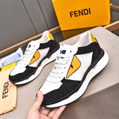 Cheap Fendi Casual Shoes For Men #1256933 Replica Wholesale [$80.00 USD] [ITEM#1256933] on Replica Fendi Casual Shoes