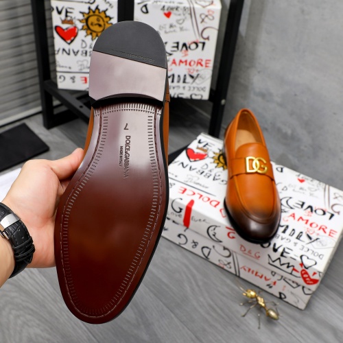 Cheap Dolce &amp; Gabbana D&amp;G Leather Shoes For Men #1256935 Replica Wholesale [$125.00 USD] [ITEM#1256935] on Replica Dolce &amp; Gabbana D&amp;G Leather Shoes