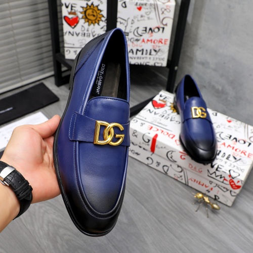 Cheap Dolce &amp; Gabbana D&amp;G Leather Shoes For Men #1256936 Replica Wholesale [$125.00 USD] [ITEM#1256936] on Replica Dolce &amp; Gabbana D&amp;G Leather Shoes