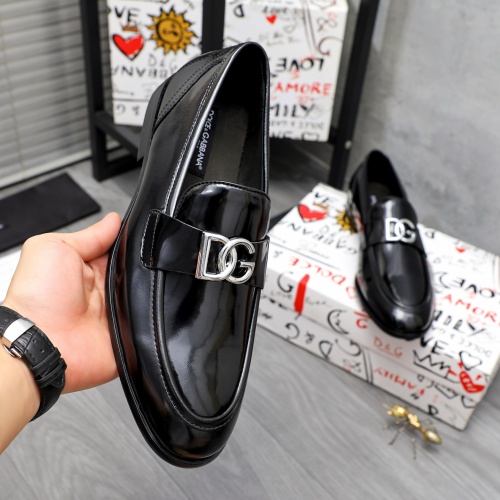 Cheap Dolce &amp; Gabbana D&amp;G Leather Shoes For Men #1256939 Replica Wholesale [$125.00 USD] [ITEM#1256939] on Replica Dolce &amp; Gabbana D&amp;G Leather Shoes