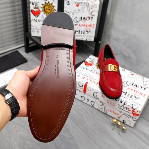 Cheap Dolce &amp; Gabbana D&amp;G Leather Shoes For Men #1256940 Replica Wholesale [$125.00 USD] [ITEM#1256940] on Replica Dolce &amp; Gabbana D&amp;G Leather Shoes