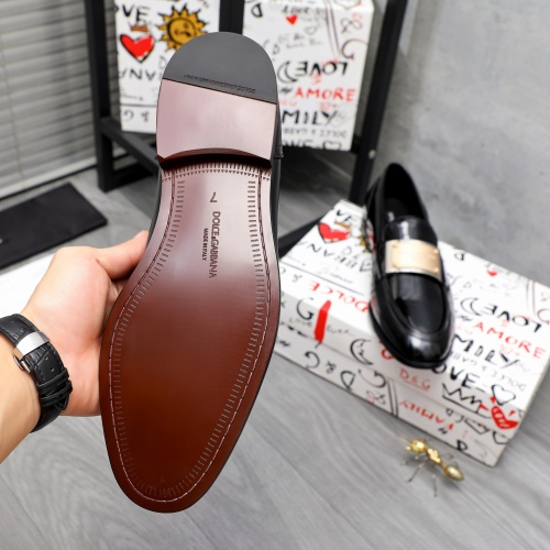 Cheap Dolce &amp; Gabbana D&amp;G Leather Shoes For Men #1256946 Replica Wholesale [$125.00 USD] [ITEM#1256946] on Replica Dolce &amp; Gabbana D&amp;G Leather Shoes