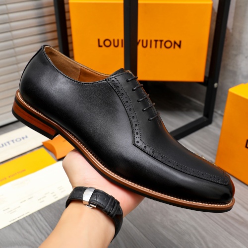 Cheap Louis Vuitton LV Oxfords Shoes For Men #1256949 Replica Wholesale [$88.00 USD] [ITEM#1256949] on Replica Louis Vuitton LV Oxfords Shoes