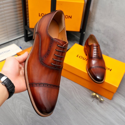 Cheap Louis Vuitton LV Oxfords Shoes For Men #1256950 Replica Wholesale [$88.00 USD] [ITEM#1256950] on Replica Louis Vuitton LV Oxfords Shoes