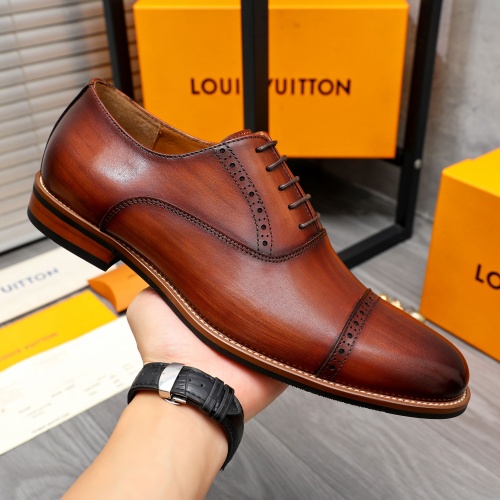 Cheap Louis Vuitton LV Oxfords Shoes For Men #1256950 Replica Wholesale [$88.00 USD] [ITEM#1256950] on Replica Louis Vuitton LV Oxfords Shoes