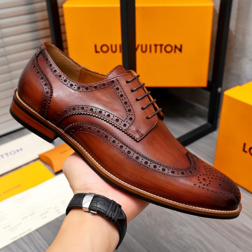 Cheap Louis Vuitton LV Oxfords Shoes For Men #1256953 Replica Wholesale [$88.00 USD] [ITEM#1256953] on Replica Louis Vuitton LV Oxfords Shoes