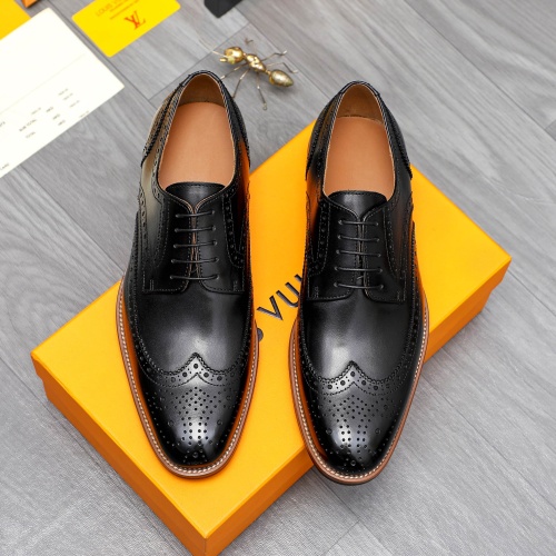 Cheap Louis Vuitton LV Oxfords Shoes For Men #1256954 Replica Wholesale [$88.00 USD] [ITEM#1256954] on Replica Louis Vuitton LV Oxfords Shoes