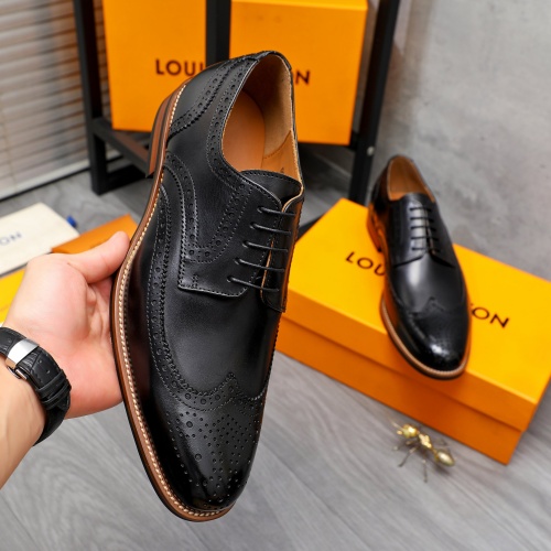 Cheap Louis Vuitton LV Oxfords Shoes For Men #1256954 Replica Wholesale [$88.00 USD] [ITEM#1256954] on Replica Louis Vuitton LV Oxfords Shoes