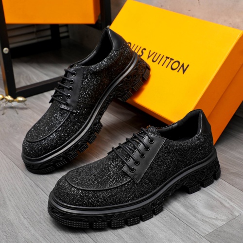 Cheap Louis Vuitton LV Oxfords Shoes For Men #1256956 Replica Wholesale [$88.00 USD] [ITEM#1256956] on Replica Louis Vuitton LV Oxfords Shoes