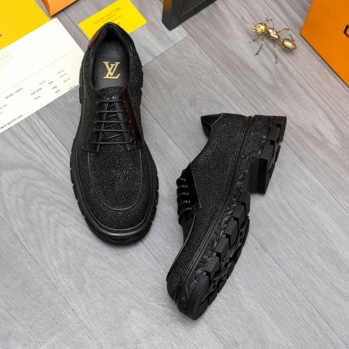 Cheap Louis Vuitton LV Oxfords Shoes For Men #1256956 Replica Wholesale [$88.00 USD] [ITEM#1256956] on Replica Louis Vuitton LV Oxfords Shoes