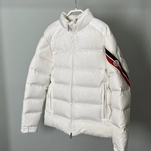 Cheap Moncler Down Feather Coat Long Sleeved For Men #1256975 Replica Wholesale [$172.00 USD] [ITEM#1256975] on Replica Moncler Down Feather Coat