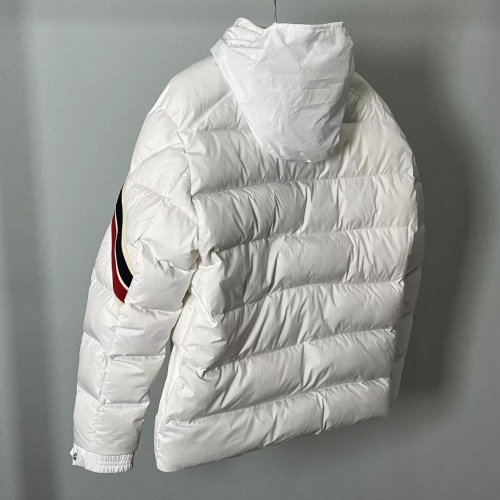 Cheap Moncler Down Feather Coat Long Sleeved For Men #1256975 Replica Wholesale [$172.00 USD] [ITEM#1256975] on Replica Moncler Down Feather Coat