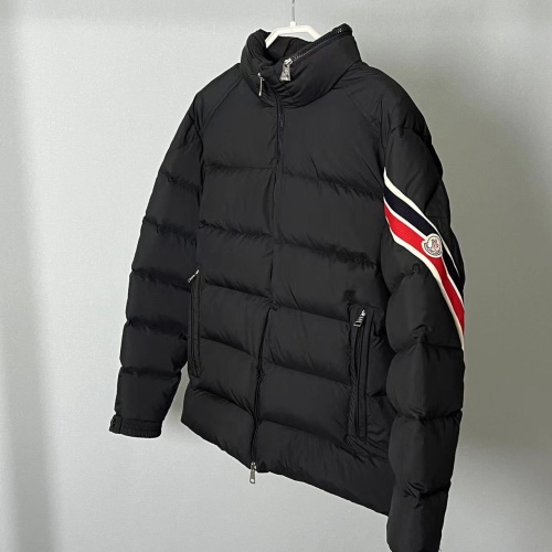 Cheap Moncler Down Feather Coat Long Sleeved For Men #1256977 Replica Wholesale [$172.00 USD] [ITEM#1256977] on Replica Moncler Down Feather Coat