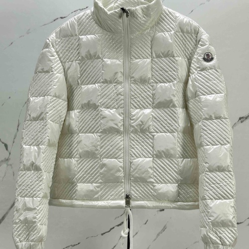 Cheap Moncler Down Feather Coat Long Sleeved For Women #1256985 Replica Wholesale [$172.00 USD] [ITEM#1256985] on Replica Moncler Down Feather Coat