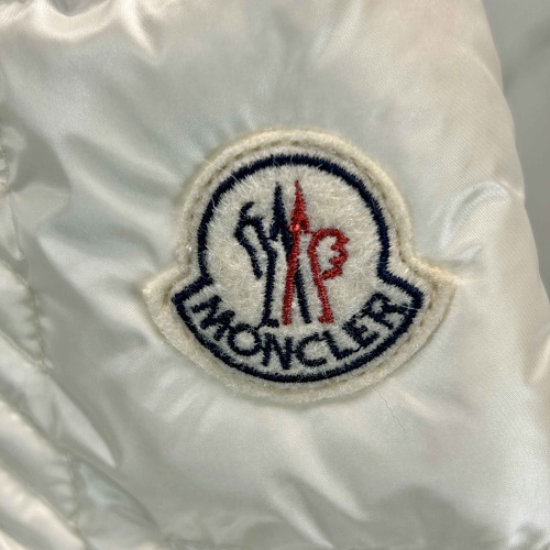 Cheap Moncler Down Feather Coat Long Sleeved For Women #1256985 Replica Wholesale [$172.00 USD] [ITEM#1256985] on Replica Moncler Down Feather Coat