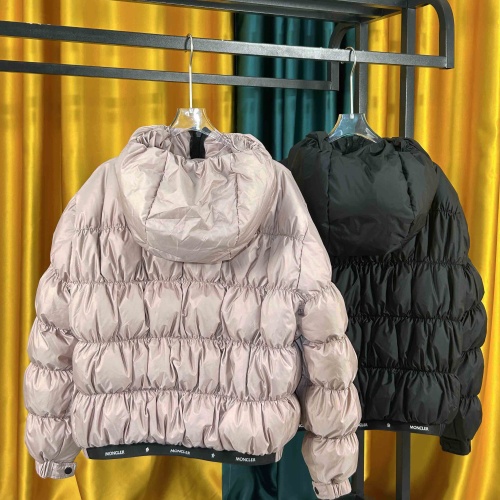 Cheap Moncler Down Feather Coat Long Sleeved For Women #1256991 Replica Wholesale [$202.00 USD] [ITEM#1256991] on Replica Moncler Down Feather Coat