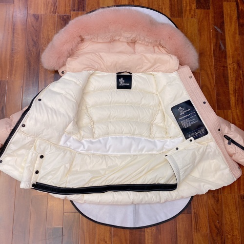 Cheap Moncler Down Feather Coat Long Sleeved For Women #1256994 Replica Wholesale [$247.93 USD] [ITEM#1256994] on Replica Moncler Down Feather Coat