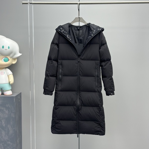 Cheap Moncler Down Feather Coat Long Sleeved For Women #1256995 Replica Wholesale [$192.00 USD] [ITEM#1256995] on Replica Moncler Down Feather Coat