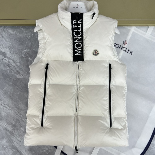 Cheap Moncler Down Feather Coat Sleeveless For Men #1256996 Replica Wholesale [$118.00 USD] [ITEM#1256996] on Replica Moncler Down Feather Coat