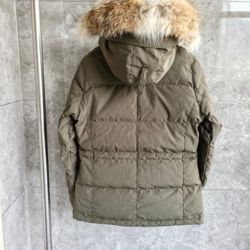 Cheap Canada Goose Down Feather Coat Long Sleeved For Women #1256999 Replica Wholesale [$170.00 USD] [ITEM#1256999] on Replica Canada Goose Down Feather Coat