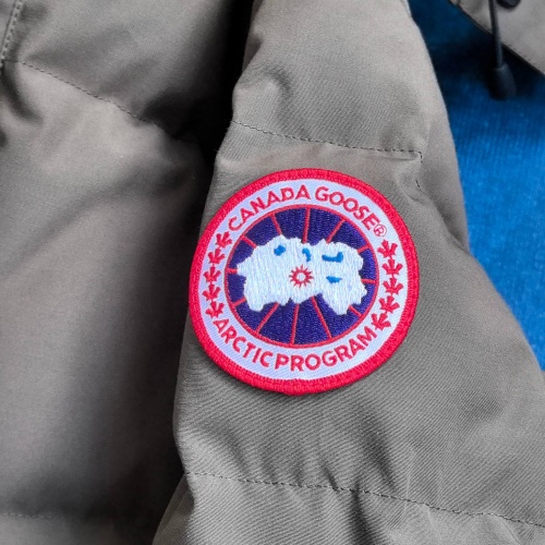 Cheap Canada Goose Down Feather Coat Long Sleeved For Women #1256999 Replica Wholesale [$170.00 USD] [ITEM#1256999] on Replica Canada Goose Down Feather Coat