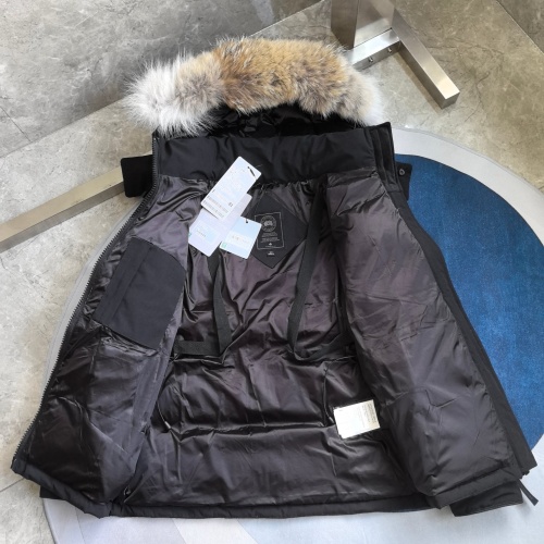 Cheap Canada Goose Down Feather Coat Long Sleeved For Women #1257002 Replica Wholesale [$170.00 USD] [ITEM#1257002] on Replica Canada Goose Down Feather Coat