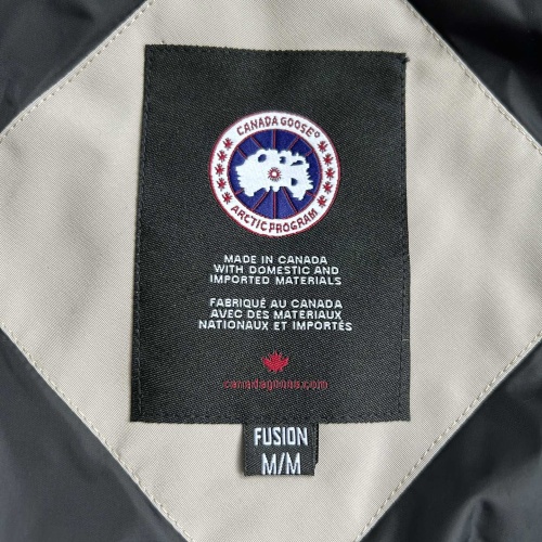 Cheap Canada Goose Down Feather Coat Long Sleeved For Men #1257003 Replica Wholesale [$170.00 USD] [ITEM#1257003] on Replica Canada Goose Down Feather Coat