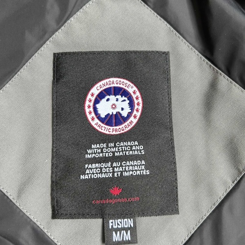 Cheap Canada Goose Down Feather Coat Long Sleeved For Men #1257004 Replica Wholesale [$170.00 USD] [ITEM#1257004] on Replica Canada Goose Down Feather Coat