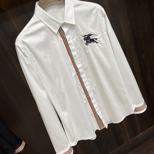 Cheap Burberry Shirts Long Sleeved For Men #1257008 Replica Wholesale [$92.00 USD] [ITEM#1257008] on Replica Burberry Shirts