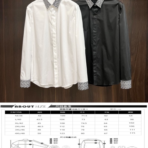 Cheap Givenchy Shirts Long Sleeved For Men #1257020 Replica Wholesale [$92.00 USD] [ITEM#1257020] on Replica Givenchy Shirts