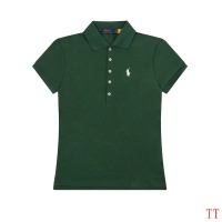 Cheap Ralph Lauren Polo T-Shirts Short Sleeved For Women #1247608 Replica Wholesale [$38.00 USD] [ITEM#1247608] on Replica Ralph Lauren Polo T-Shirts