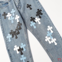 Cheap Chrome Hearts Jeans For Men #1247836 Replica Wholesale [$60.00 USD] [ITEM#1247836] on Replica Chrome Hearts Jeans