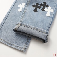 Cheap Chrome Hearts Jeans For Men #1247841 Replica Wholesale [$56.00 USD] [ITEM#1247841] on Replica Chrome Hearts Jeans