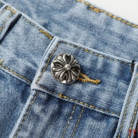 Cheap Chrome Hearts Jeans For Men #1247841 Replica Wholesale [$56.00 USD] [ITEM#1247841] on Replica Chrome Hearts Jeans