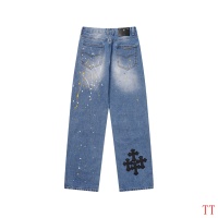 Cheap Chrome Hearts Jeans For Men #1247853 Replica Wholesale [$60.00 USD] [ITEM#1247853] on Replica Chrome Hearts Jeans