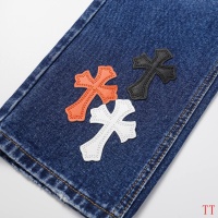 Cheap Chrome Hearts Jeans For Men #1247858 Replica Wholesale [$56.00 USD] [ITEM#1247858] on Replica Chrome Hearts Jeans