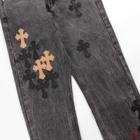 Cheap Chrome Hearts Jeans For Men #1247869 Replica Wholesale [$56.00 USD] [ITEM#1247869] on Replica Chrome Hearts Jeans