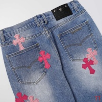 Cheap Chrome Hearts Jeans For Men #1247873 Replica Wholesale [$56.00 USD] [ITEM#1247873] on Replica Chrome Hearts Jeans