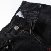 Cheap Chrome Hearts Jeans For Men #1247886 Replica Wholesale [$45.00 USD] [ITEM#1247886] on Replica Chrome Hearts Jeans