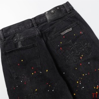 Cheap Chrome Hearts Jeans For Men #1247887 Replica Wholesale [$48.00 USD] [ITEM#1247887] on Replica Chrome Hearts Jeans