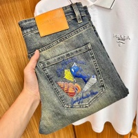 Cheap Louis Vuitton LV Jeans For Men #1248556 Replica Wholesale [$48.00 USD] [ITEM#1248556] on Replica Louis Vuitton LV Jeans